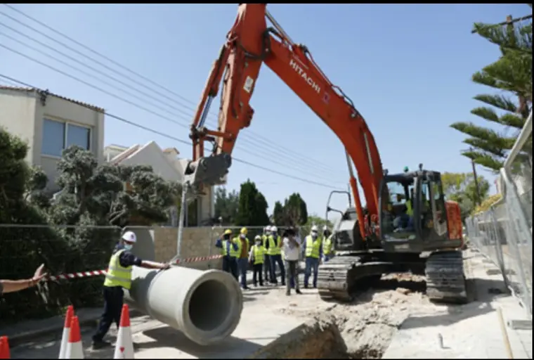 Kıbrıs Altyapı saha çalışması